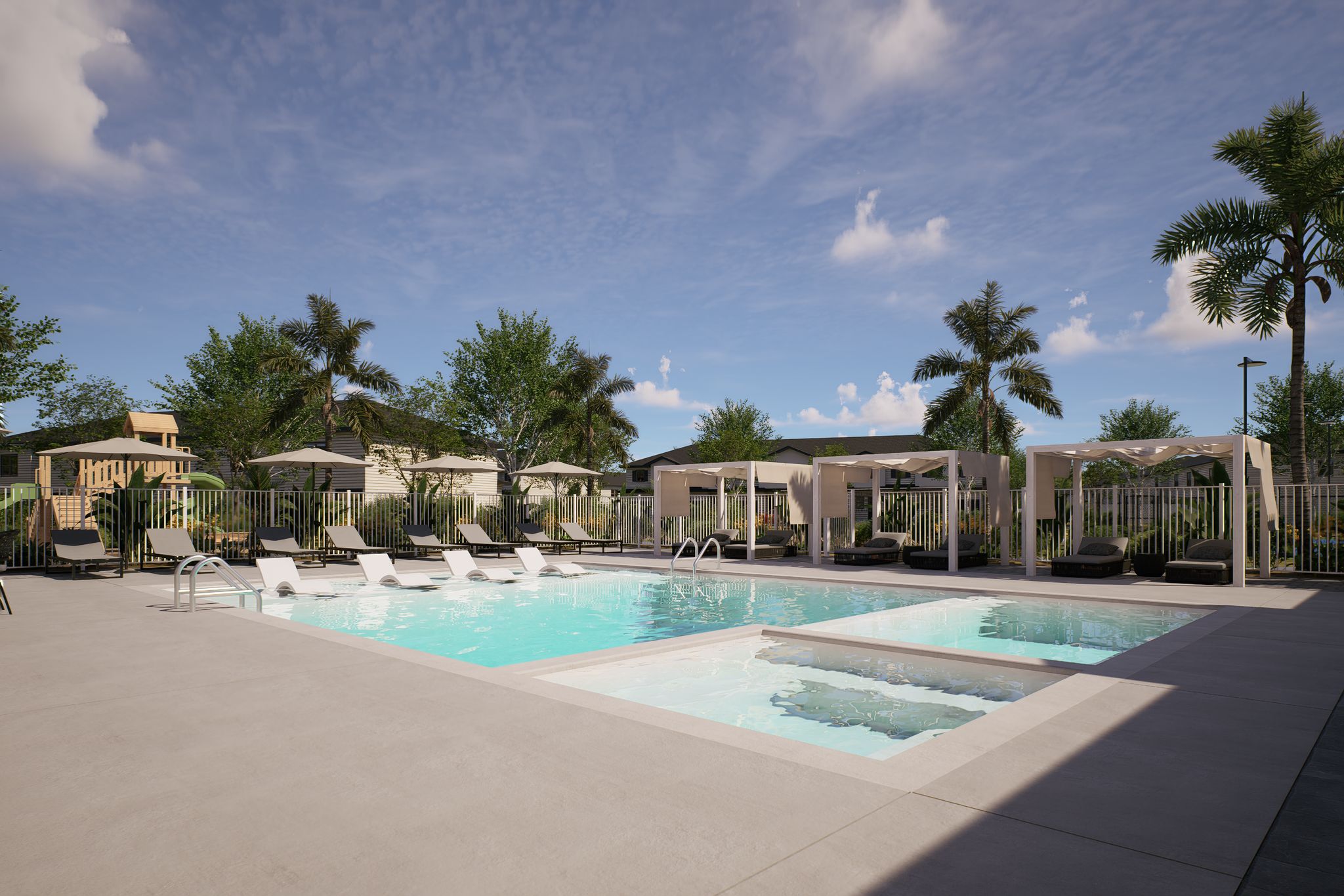 Aurora Oaks clubhouse and amenity rendering 7